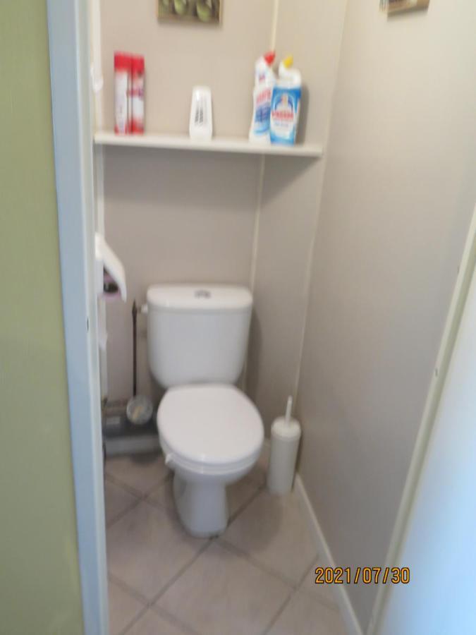T3 avec balcon plein sud en bord de mer – 50 ml .2 chambres tout confort, équipé de chauffage électrique pour période hivernale, Camiers Exterior foto
